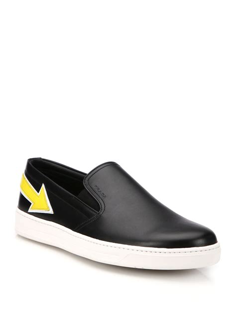 prada slip ons|Prada slip on sneakers sale.